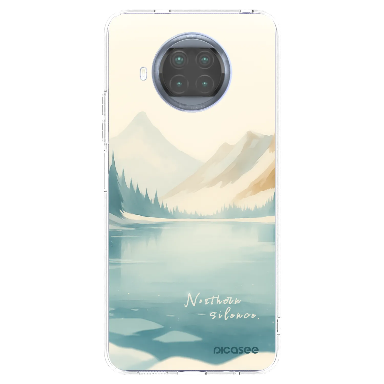 Picasee átlátszó szilikon tok az alábbi mobiltelefonokra Xiaomi Mi 10T Lite - NOTHERN SILENCE