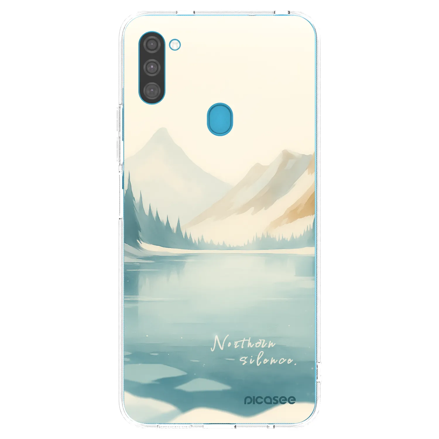 Picasee átlátszó szilikon tok az alábbi mobiltelefonokra Samsung Galaxy M11 - NOTHERN SILENCE