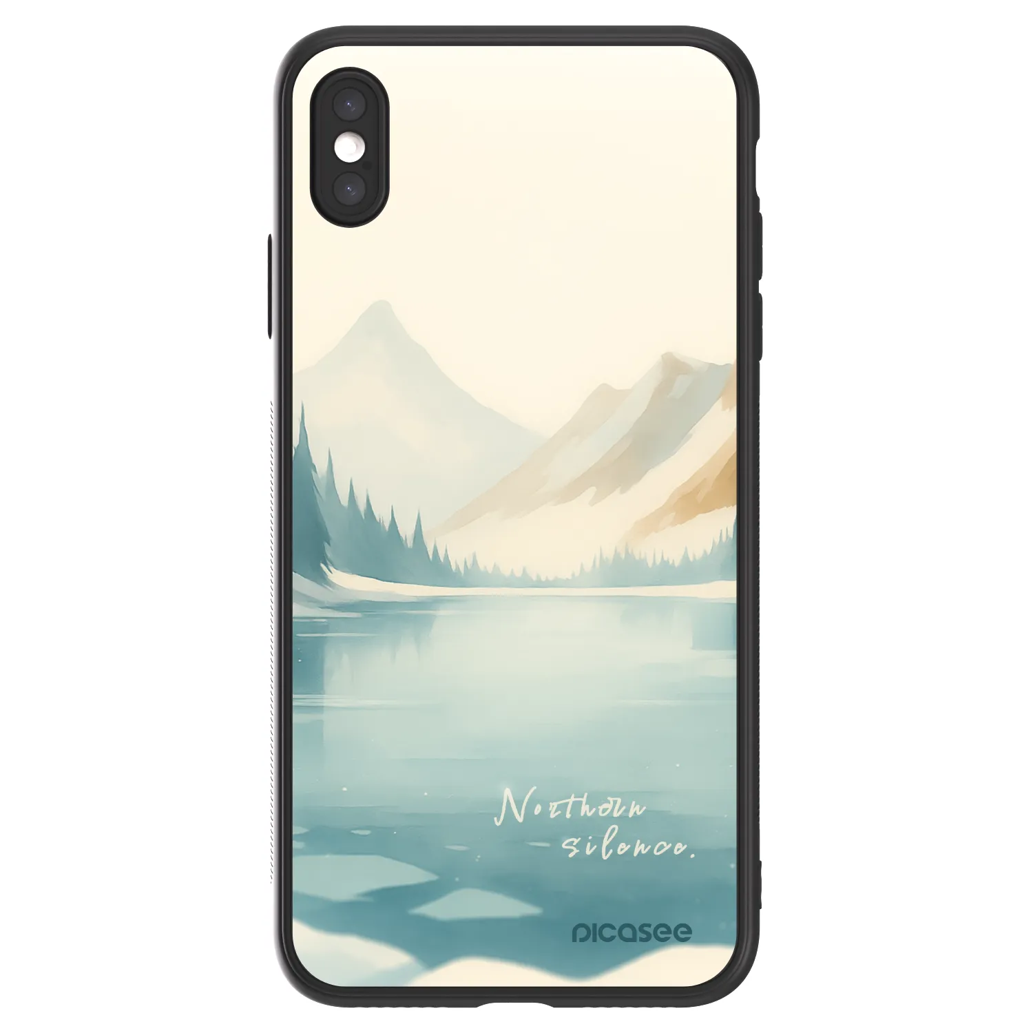 Picasee ULTIMATE CASE Apple iPhone XS Max - készülékre - NOTHERN SILENCE