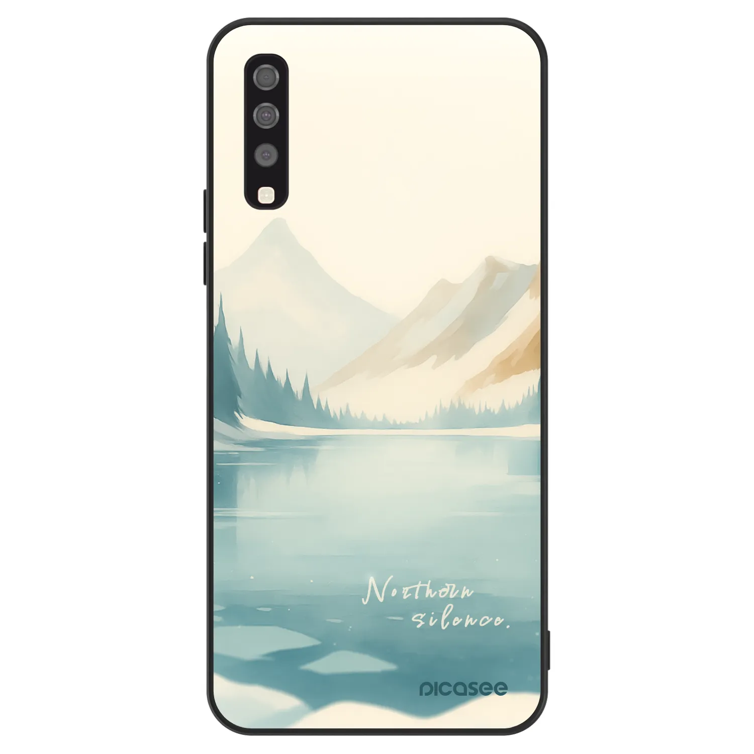 Picasee ULTIMATE CASE Samsung Galaxy A70 A705F - készülékre - NOTHERN SILENCE