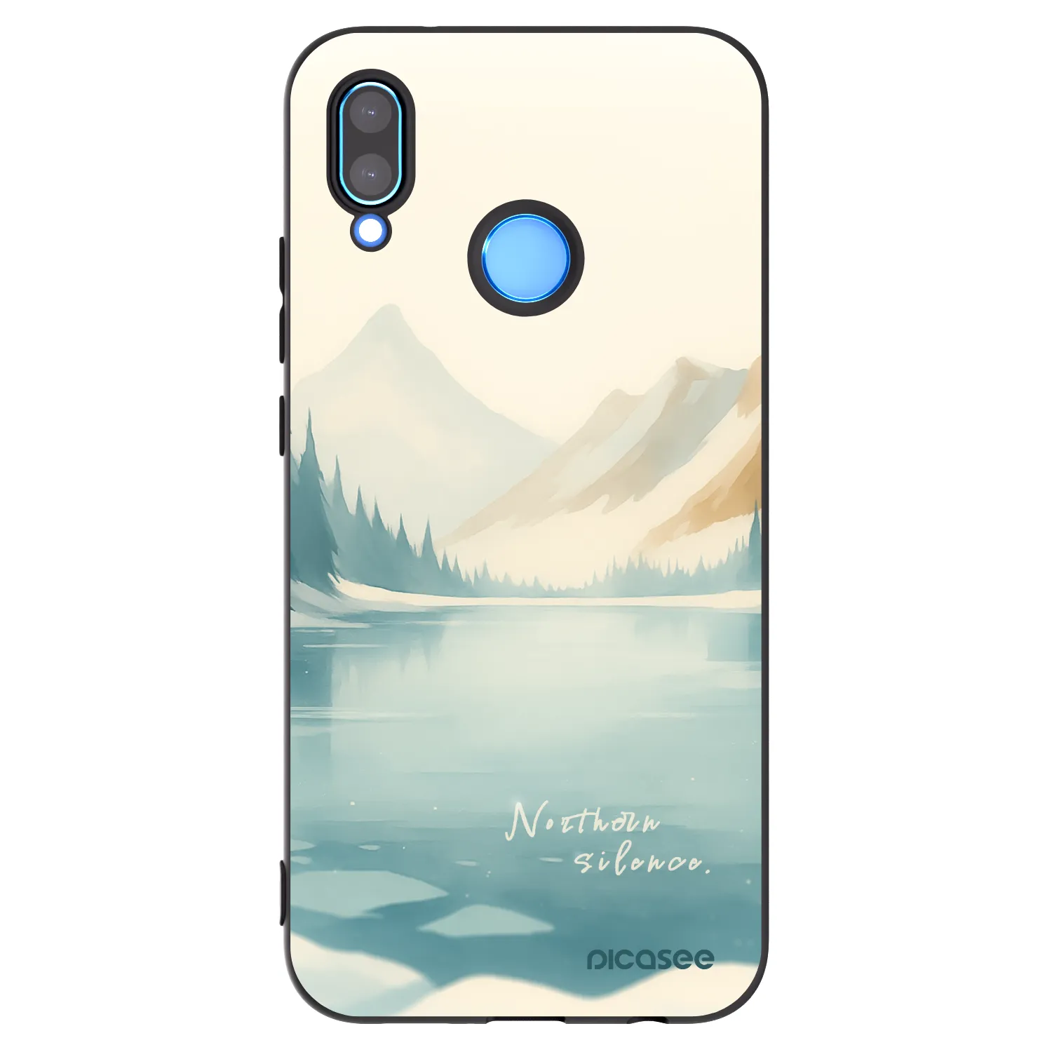 Picasee fekete szilikon tok az alábbi mobiltelefonokra Huawei Mate 40 Pro - NOTHERN SILENCE