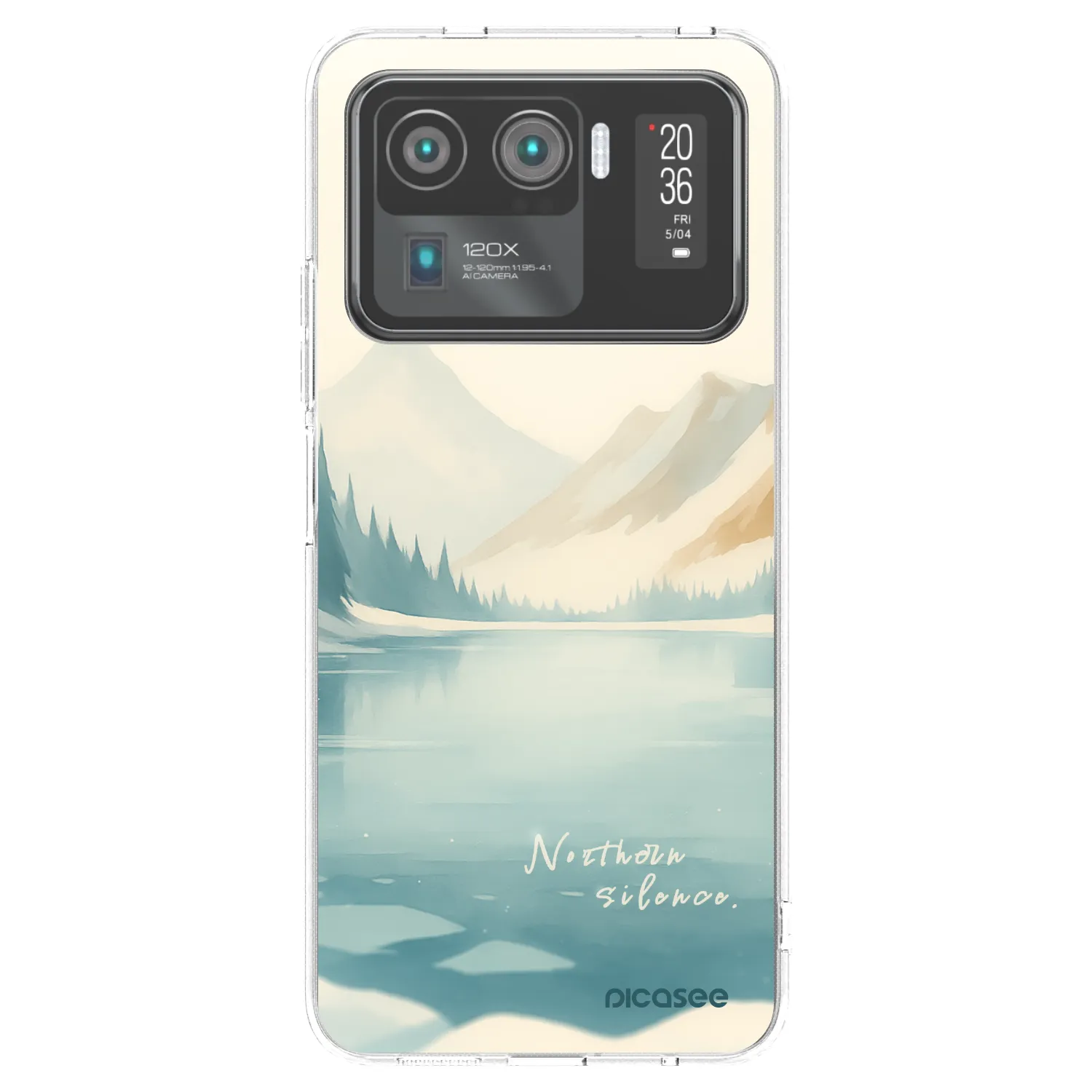Picasee átlátszó szilikon tok az alábbi mobiltelefonokra Xiaomi Mi 11 Ultra - NOTHERN SILENCE