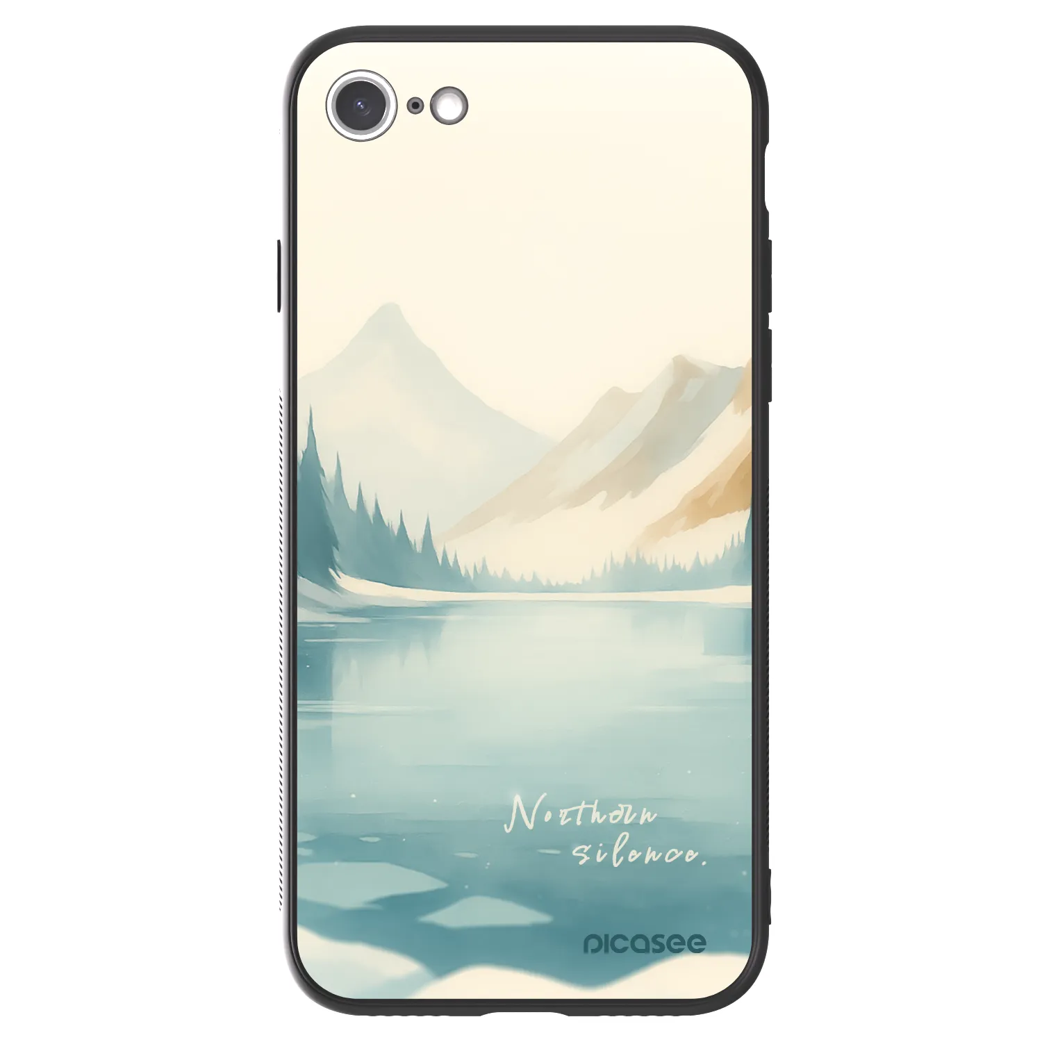Picasee ULTIMATE CASE Apple iPhone SE 2020 - készülékre - NOTHERN SILENCE