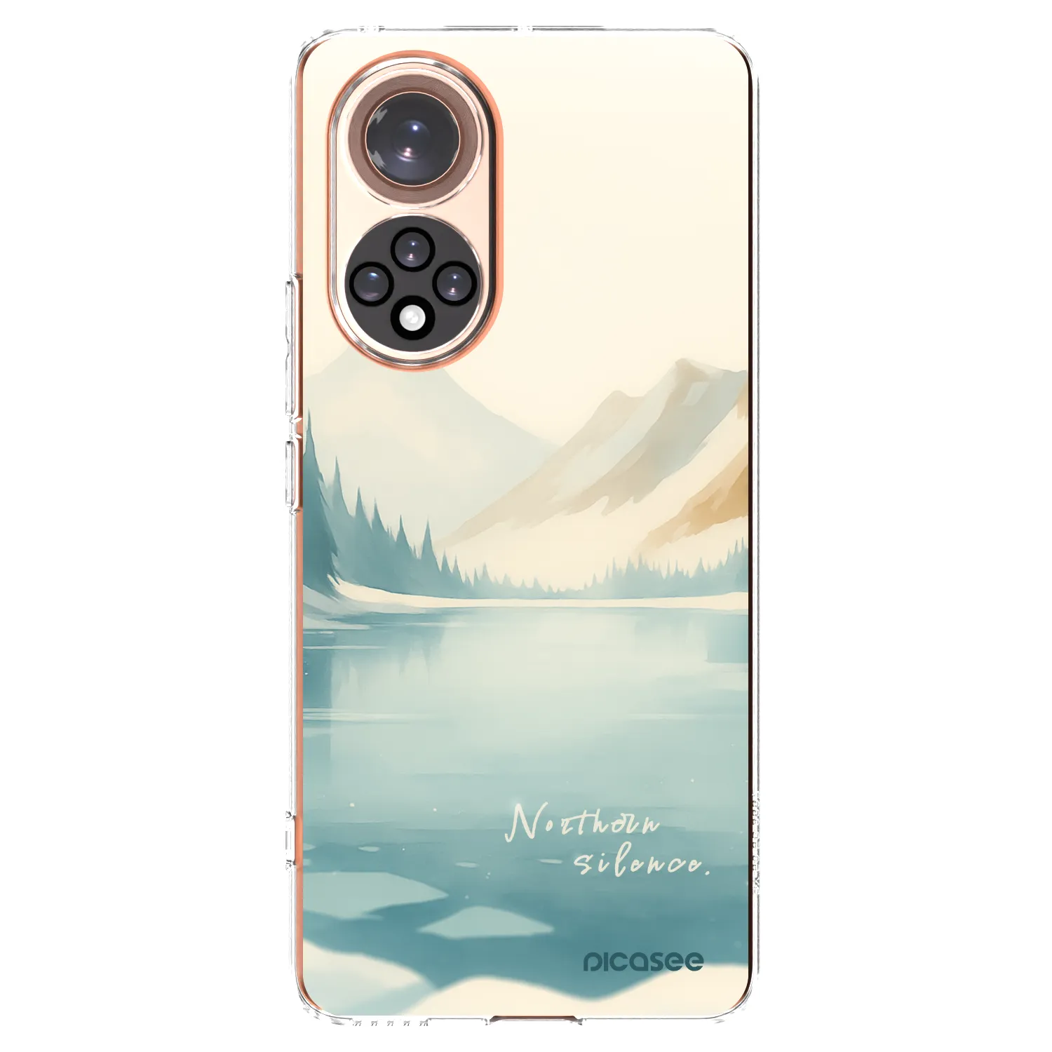 Picasee átlátszó szilikon tok az alábbi mobiltelefonokra Huawei Nova 9 - NOTHERN SILENCE