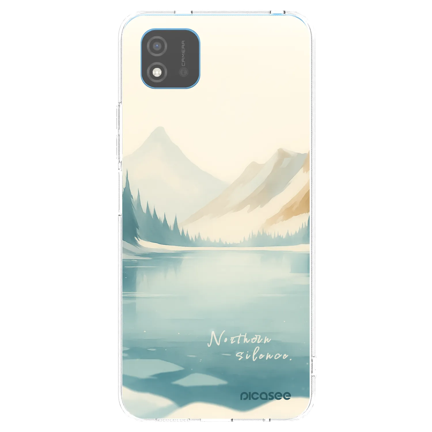 Picasee átlátszó szilikon tok az alábbi mobiltelefonokra Realme C11 (2021) - NOTHERN SILENCE