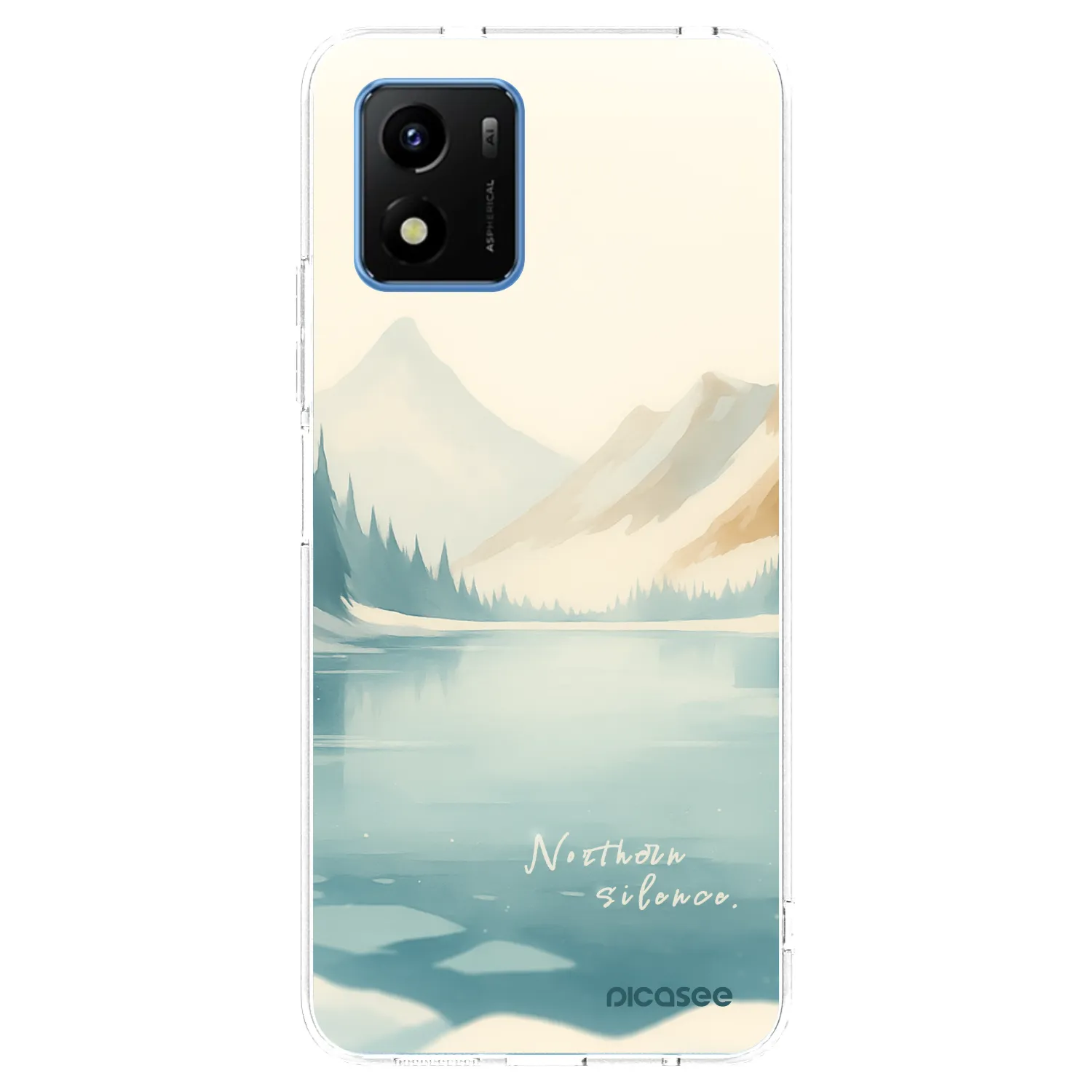 Picasee átlátszó szilikon tok az alábbi mobiltelefonokra Vivo Y01 - NOTHERN SILENCE