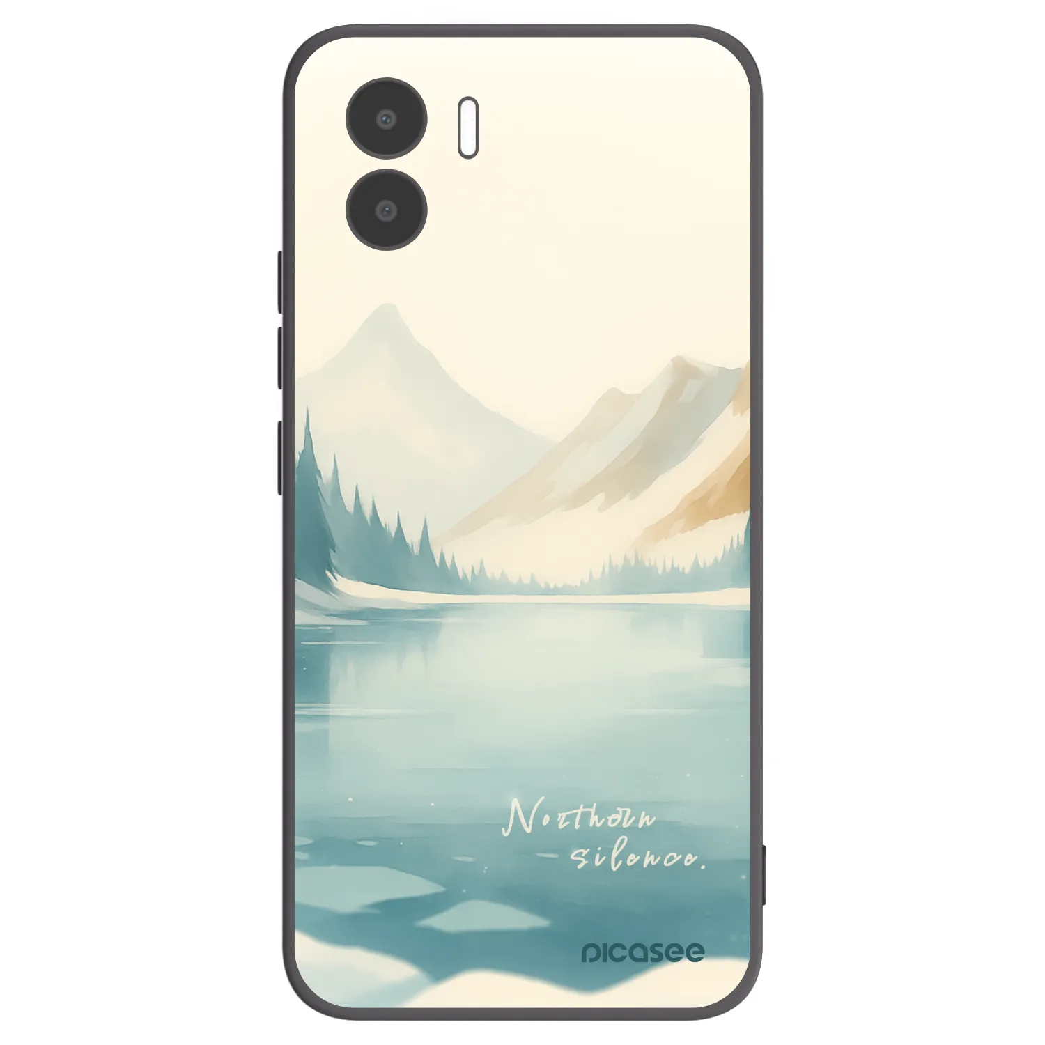 Picasee fekete szilikon tok az alábbi mobiltelefonokra Xiaomi Redmi A1 - NOTHERN SILENCE