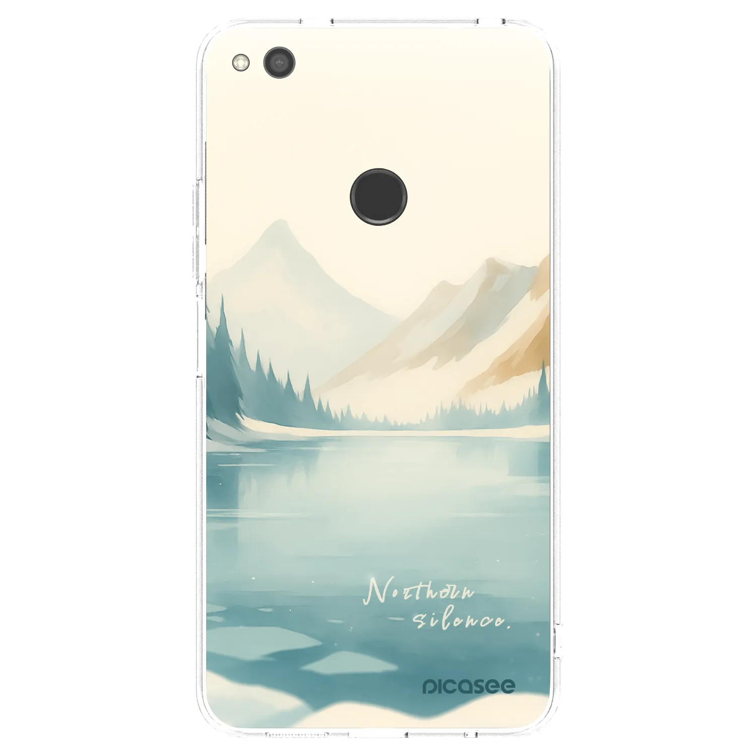 Picasee átlátszó szilikon tok az alábbi mobiltelefonokra Huawei P9 Lite 2017 - NOTHERN SILENCE