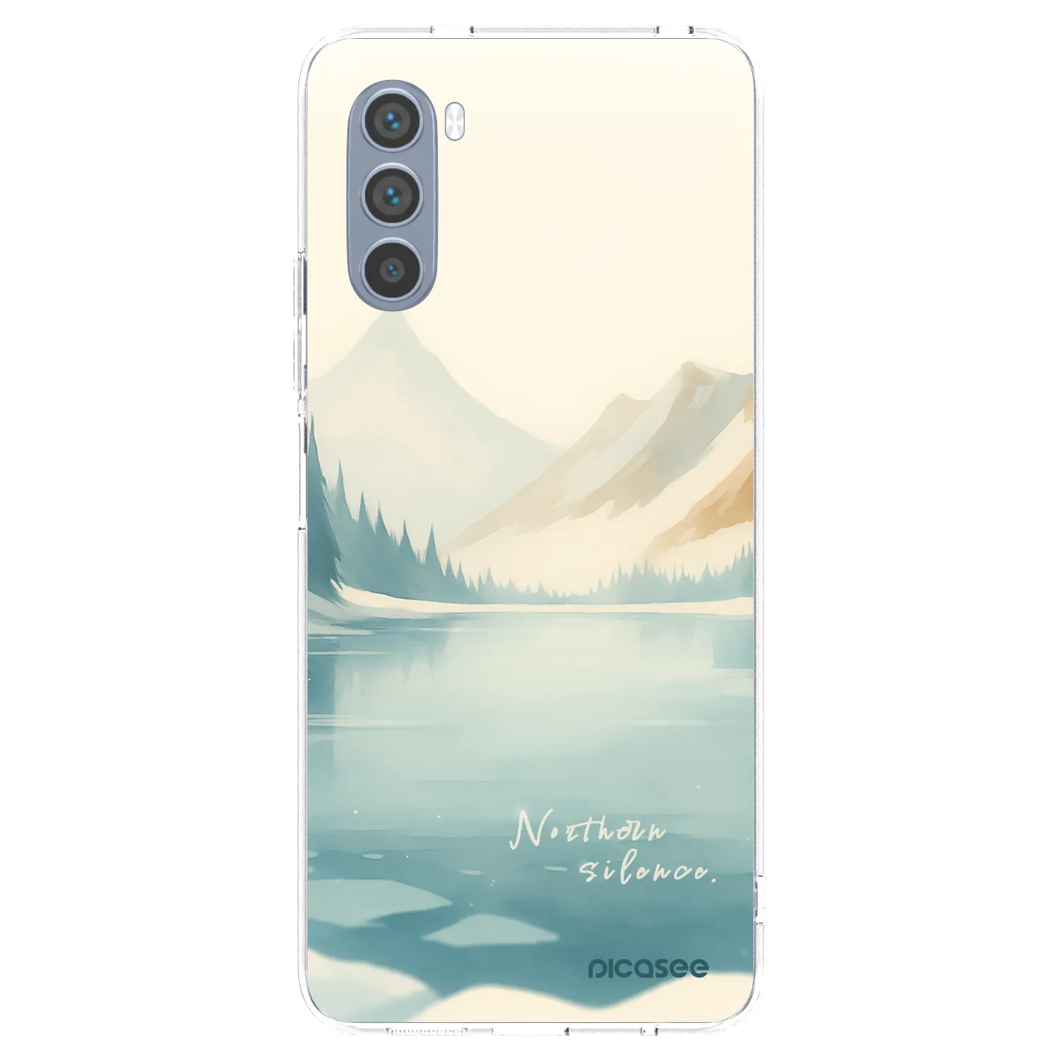 Picasee átlátszó szilikon tok az alábbi mobiltelefonokra Motorola Moto G62 - NOTHERN SILENCE