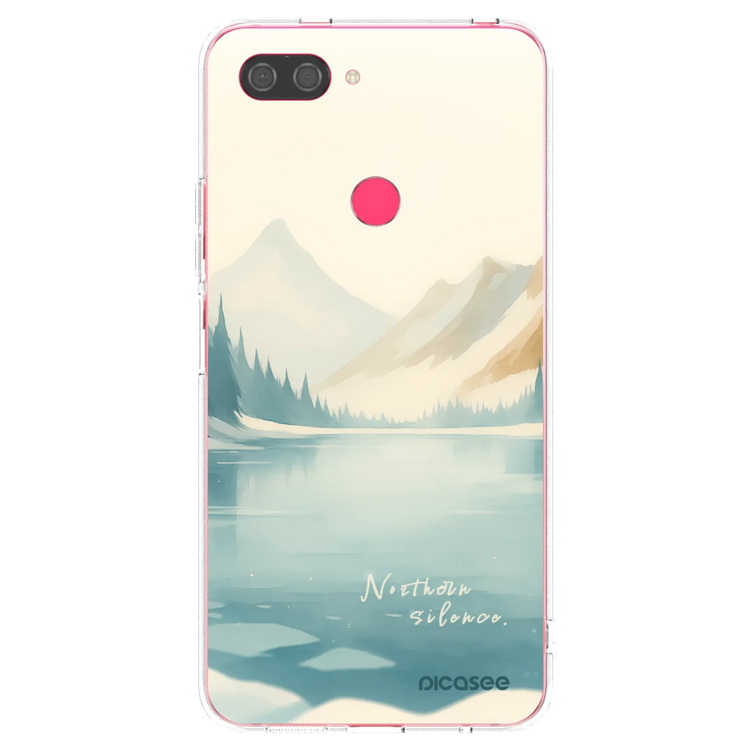 Picasee átlátszó szilikon tok az alábbi mobiltelefonokra Xiaomi Mi 8 Lite - NOTHERN SILENCE