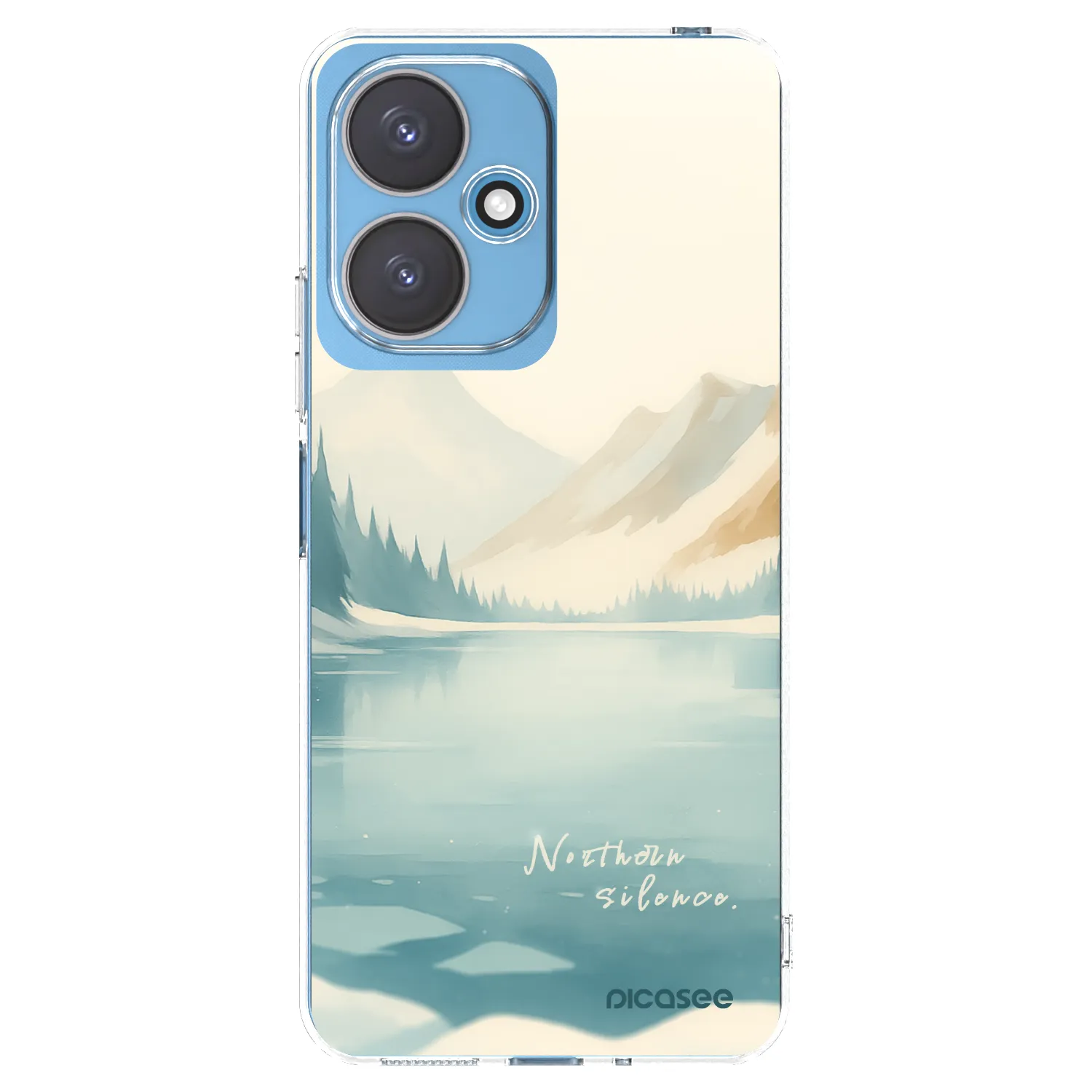 Picasee átlátszó szilikon tok az alábbi mobiltelefonokra Xiaomi Redmi 13C 5G - NOTHERN SILENCE