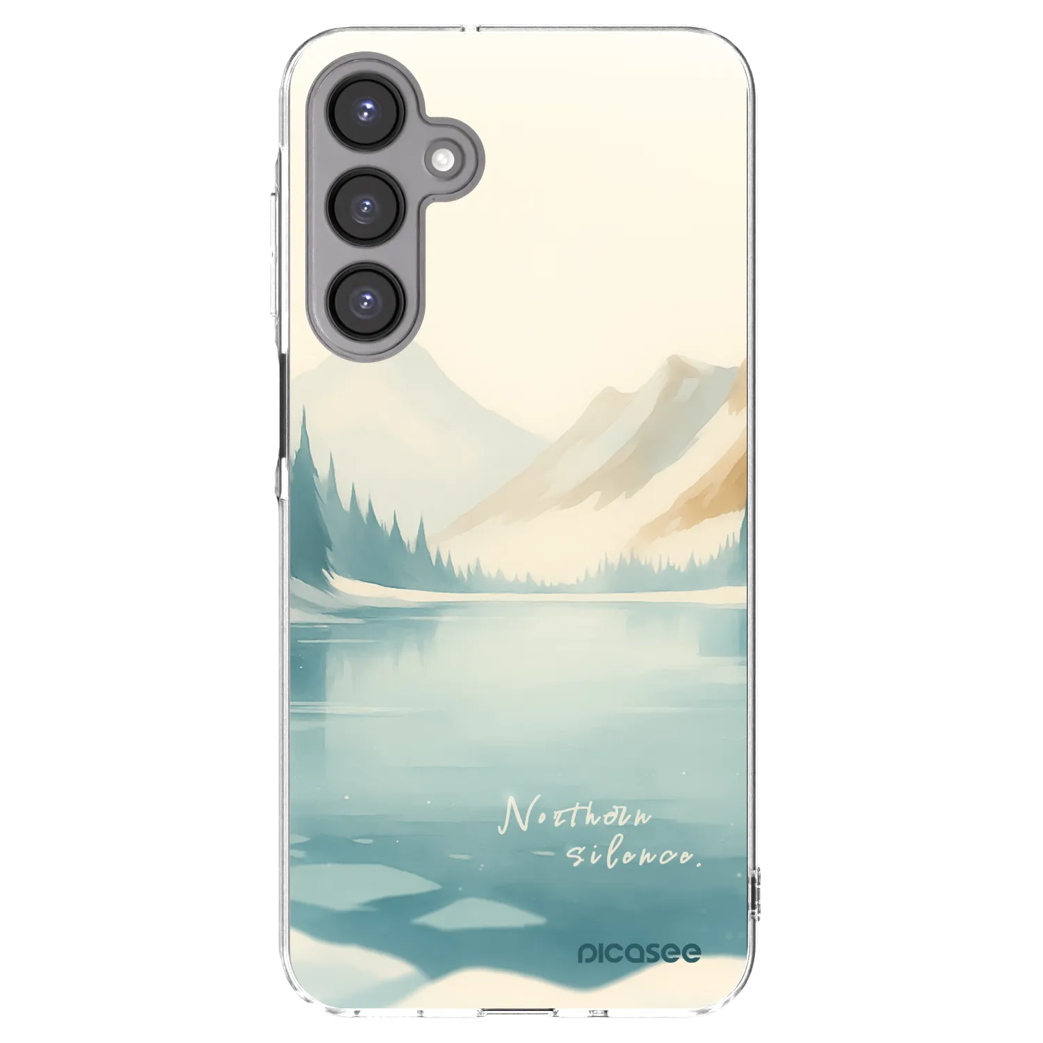 Picasee átlátszó szilikon tok az alábbi mobiltelefonokra Samsung Galaxy A16 5G - NOTHERN SILENCE