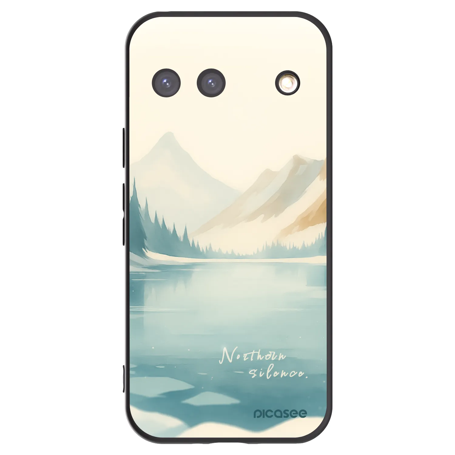 Picasee fekete szilikon tok az alábbi mobiltelefonokra Google Pixel 9 - NOTHERN SILENCE