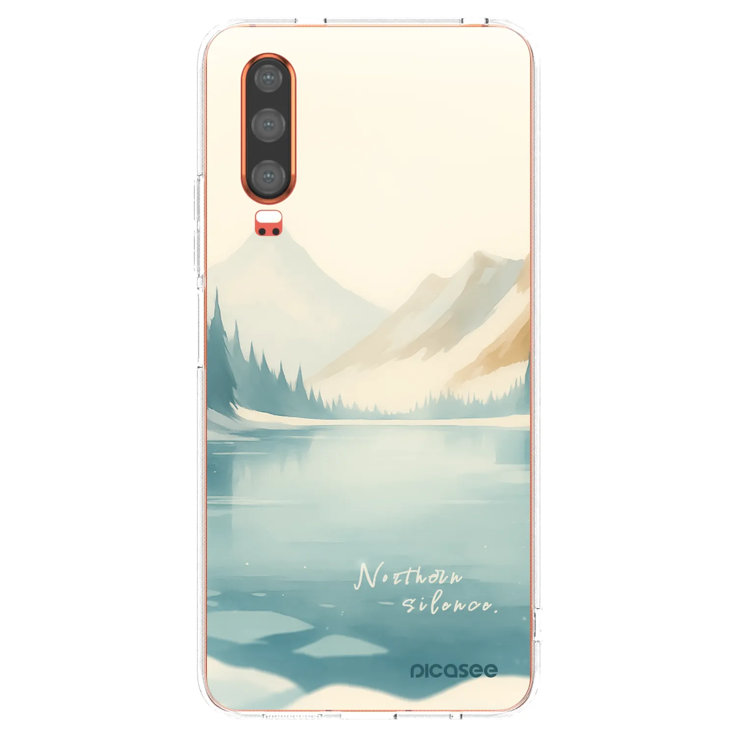 Picasee átlátszó szilikon tok az alábbi mobiltelefonokra Huawei P30 - NOTHERN SILENCE