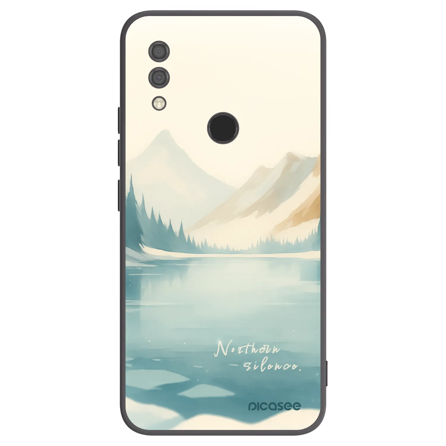 Picasee fekete szilikon tok az alábbi mobiltelefonokra Xiaomi Redmi 7 - NOTHERN SILENCE