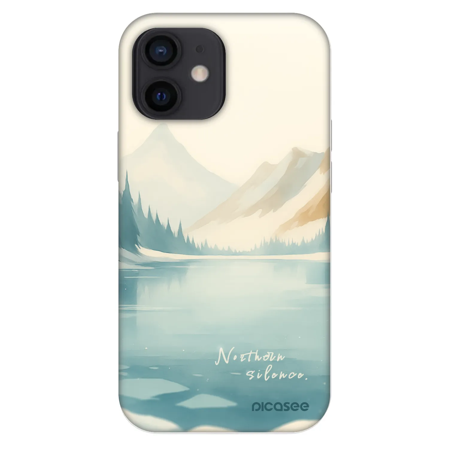 Picasee Fashion Case Apple iPhone 12 mini - NOTHERN SILENCE