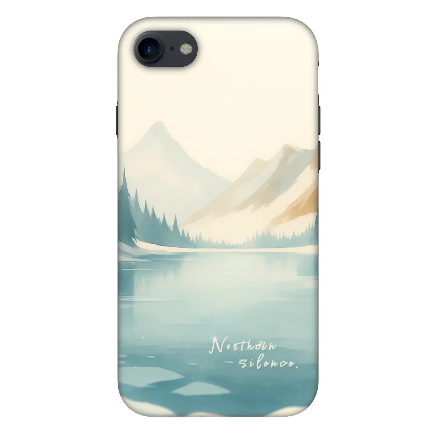 Picasee Fashion Case Apple iPhone 7 - NOTHERN SILENCE