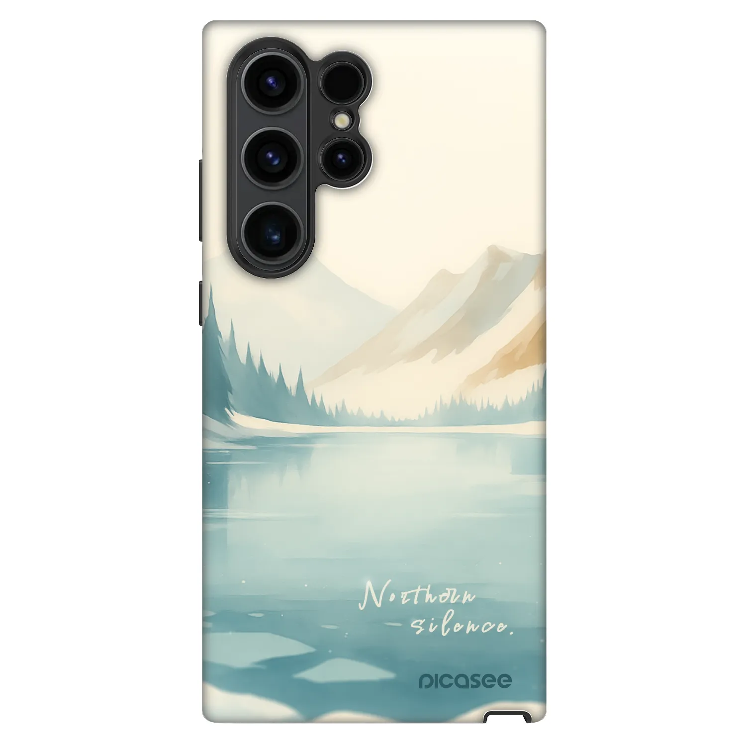 Picasee Fashion Case Samsung Galaxy S22 Ultra 5G - NOTHERN SILENCE