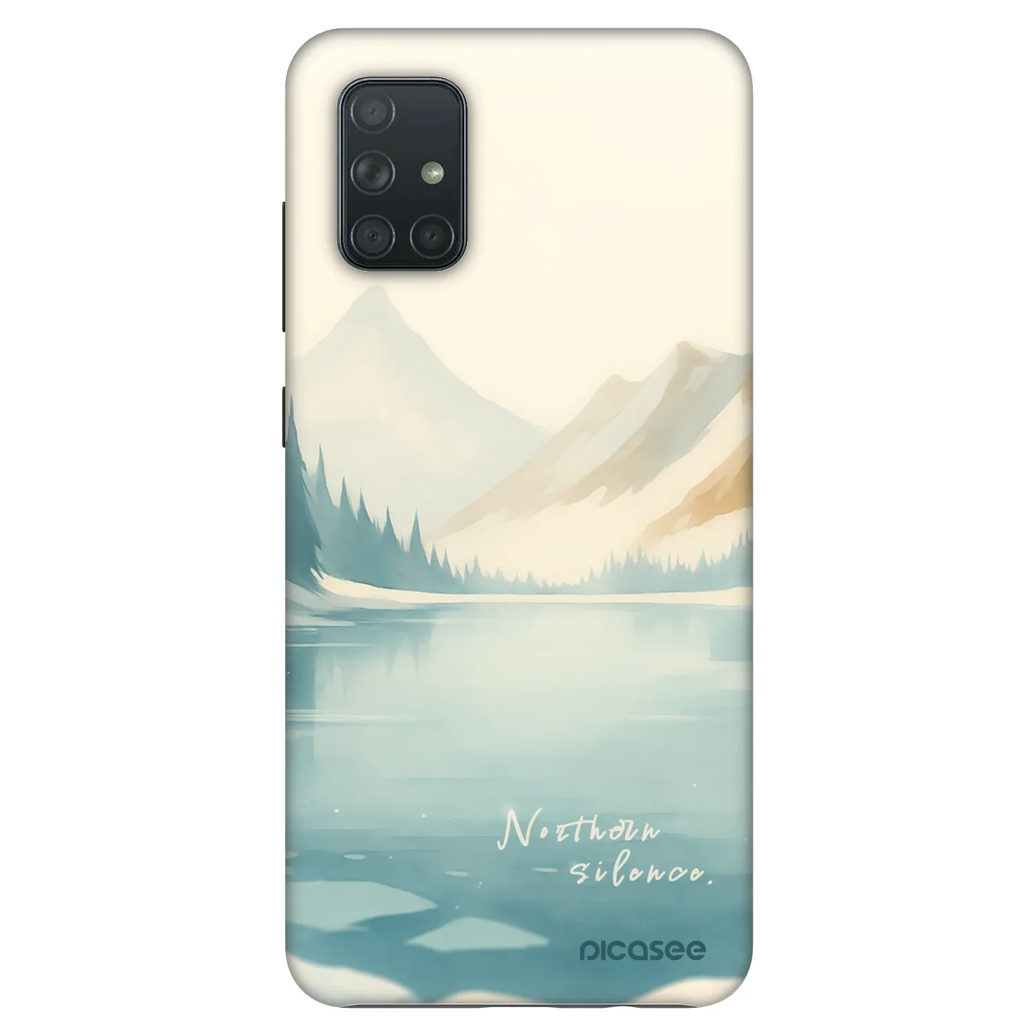 Picasee Fashion Case Samsung Galaxy A71 A715F - NOTHERN SILENCE