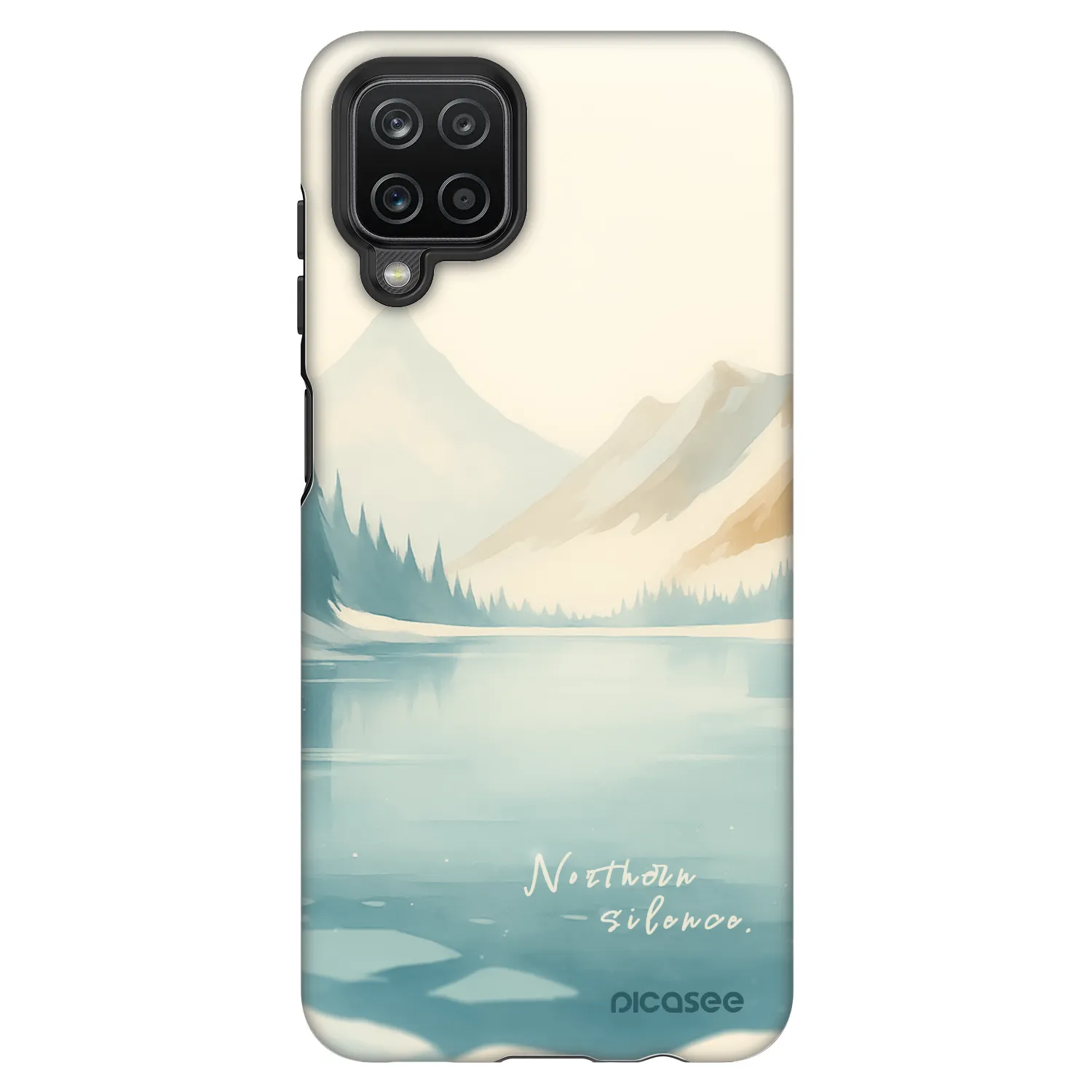 Picasee Fashion Case Samsung Galaxy A12 A125F - NOTHERN SILENCE