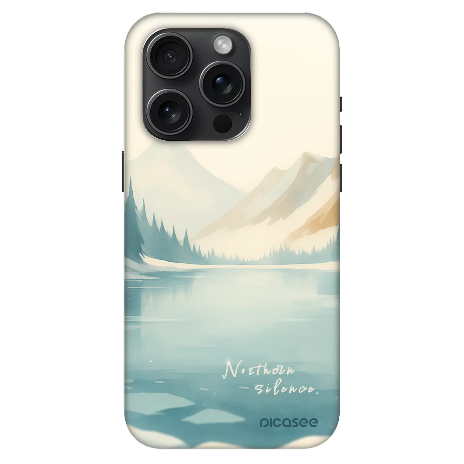 Picasee Fashion Case MagSafe Apple iPhone 15 Pro - NOTHERN SILENCE