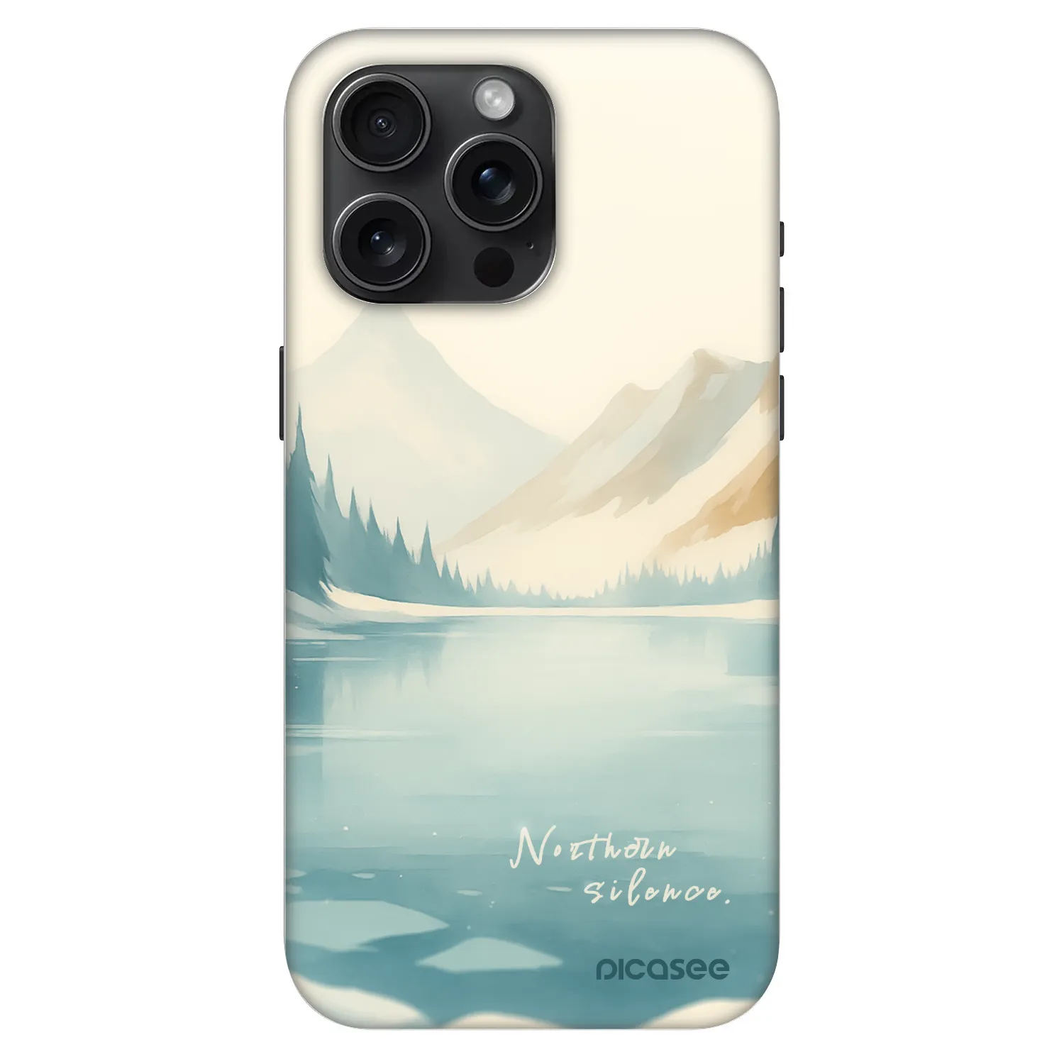 Picasee Fashion Case MagSafe Apple iPhone 15 Pro Max - NOTHERN SILENCE