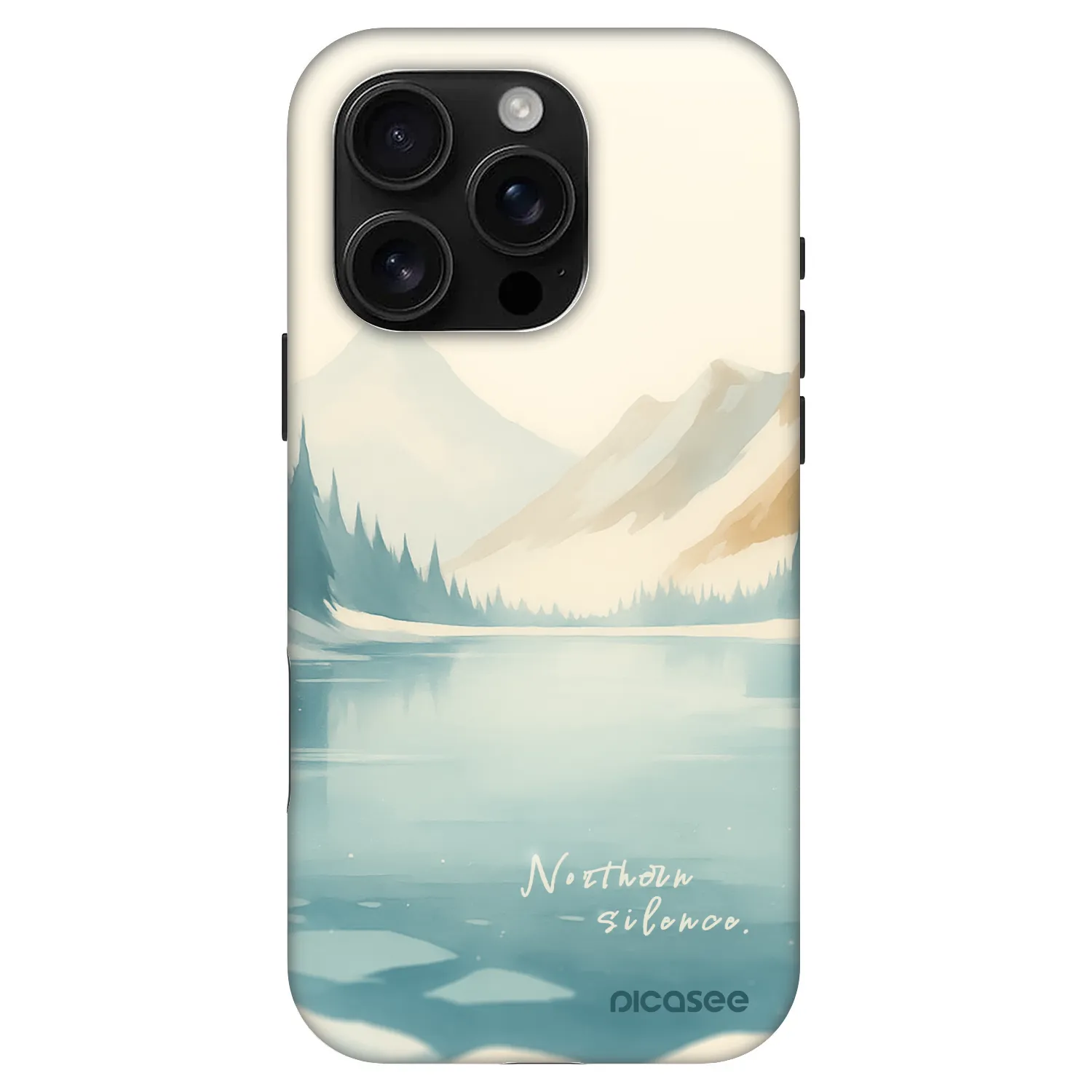 Picasee Fashion Case MagSafe Apple iPhone 16 Pro - NOTHERN SILENCE