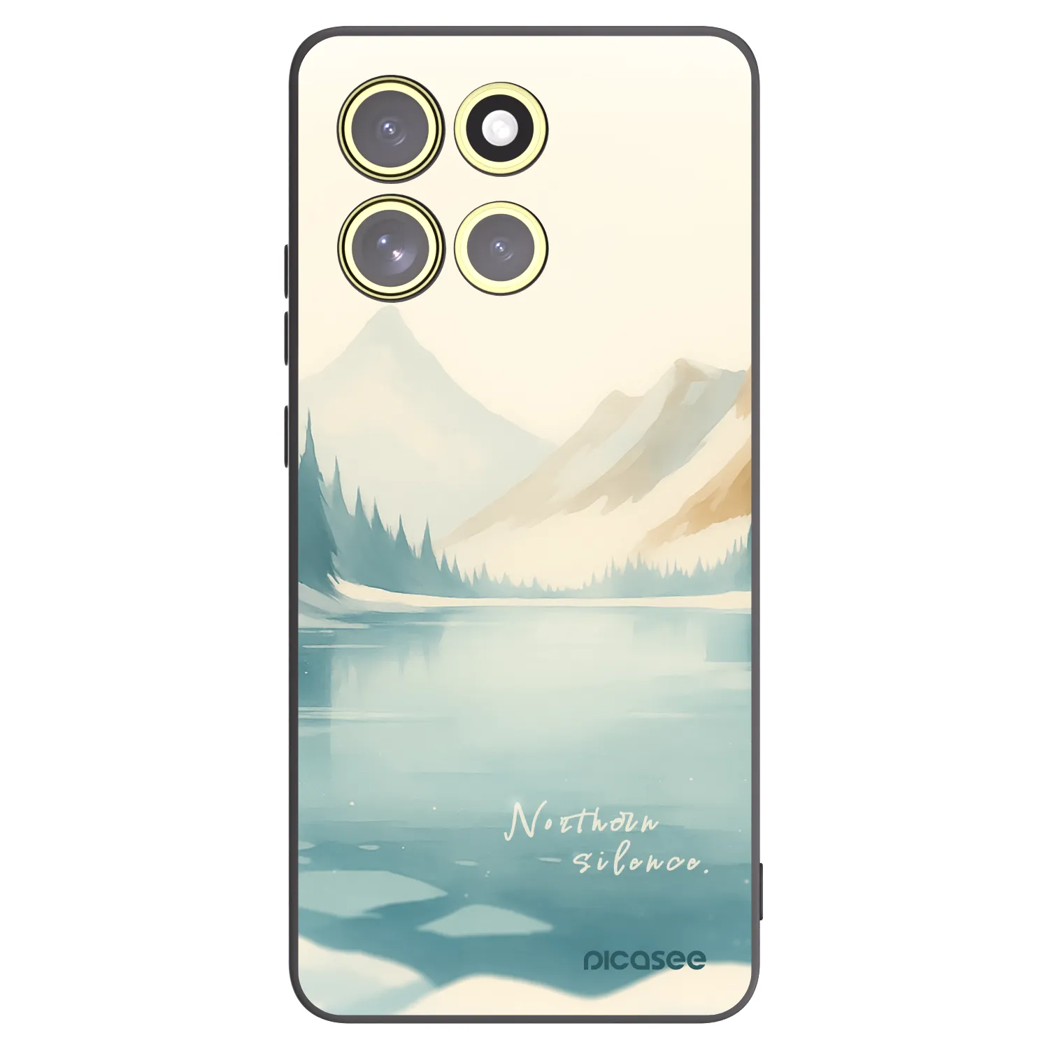 Picasee fekete szilikon tok az alábbi mobiltelefonokra Motorola Moto G86 5G - NOTHERN SILENCE
