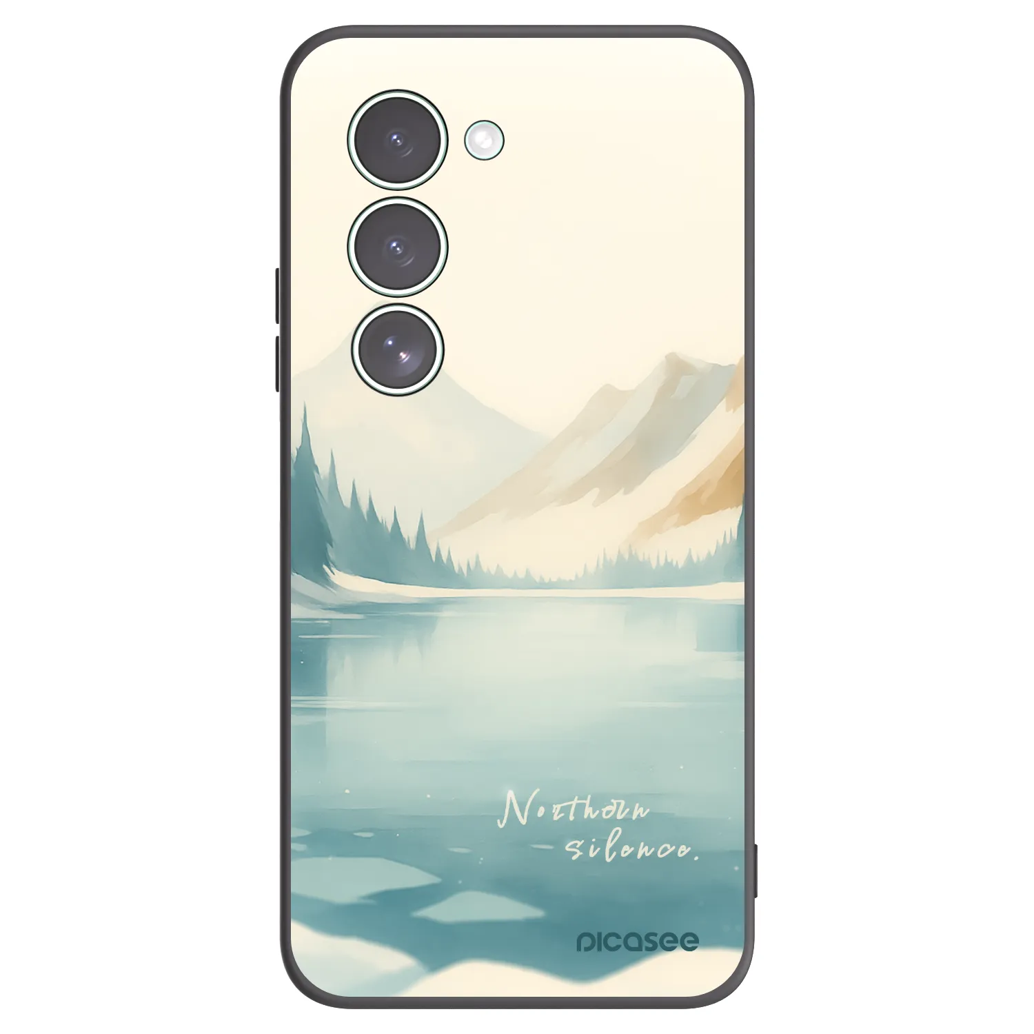 Picasee fekete szilikon tok az alábbi mobiltelefonokra Xiaomi Redmi 15 5G - NOTHERN SILENCE