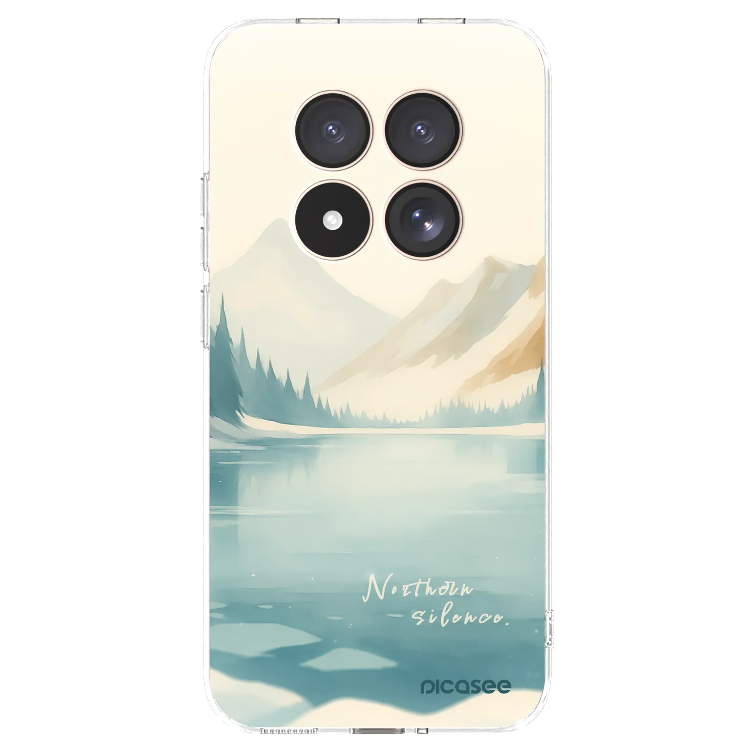 Picasee átlátszó szilikon tok az alábbi mobiltelefonokra Xiaomi Redmi Note 15 Pro 4G - NOTHERN SILENCE