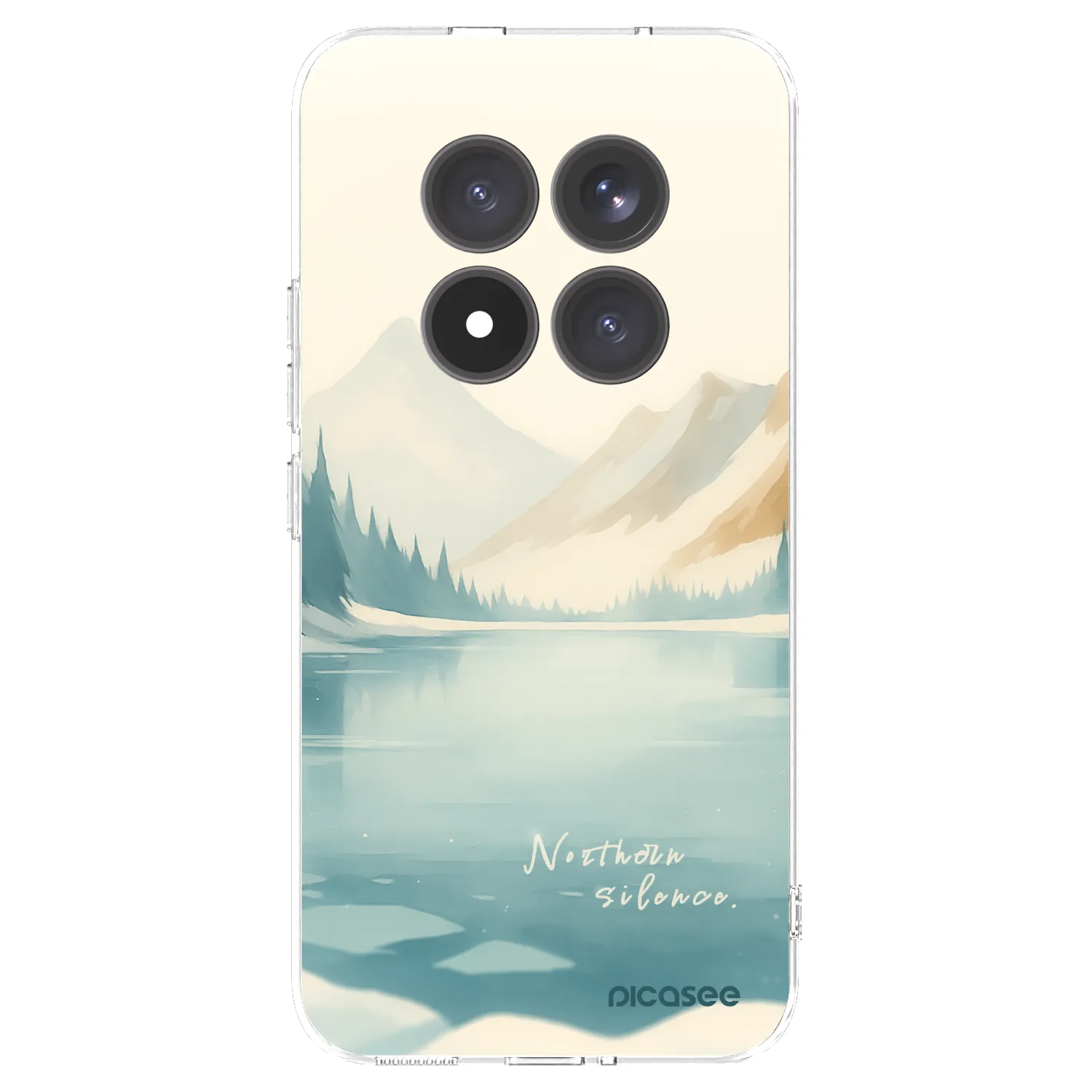 Picasee átlátszó szilikon tok az alábbi mobiltelefonokra Xiaomi Redmi Note 15 Pro+ - NOTHERN SILENCE