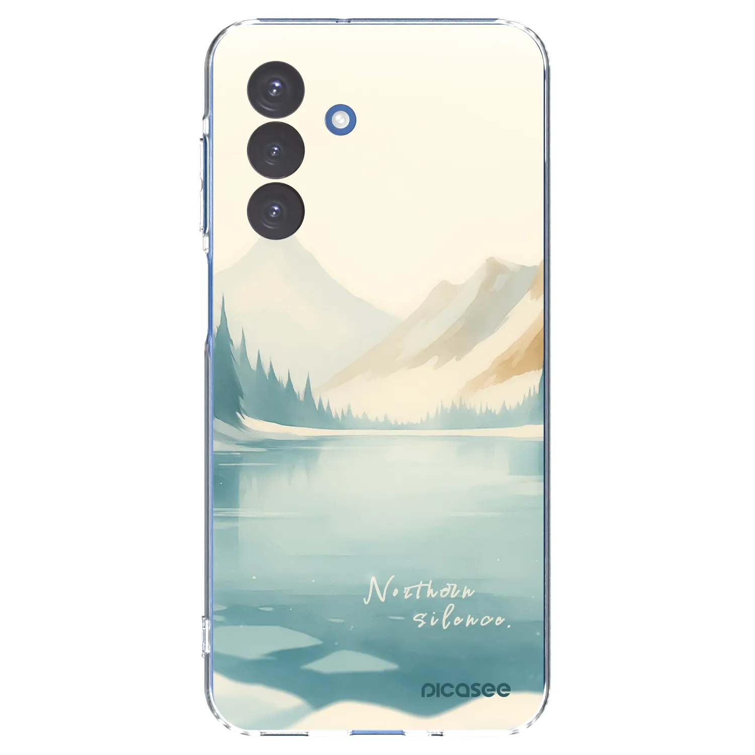 Picasee átlátszó szilikon tok az alábbi mobiltelefonokra Samsung Galaxy A17 5G - NOTHERN SILENCE