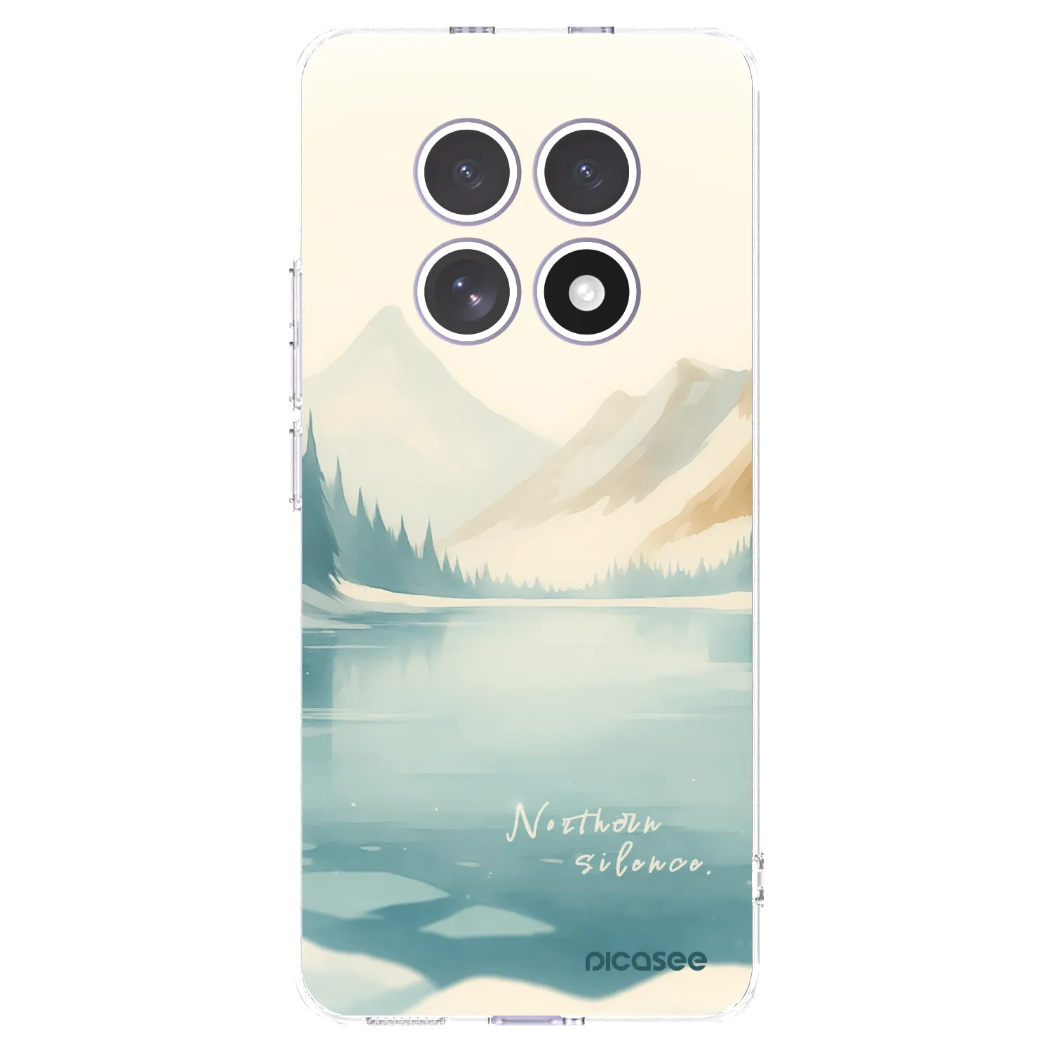 Picasee átlátszó szilikon tok az alábbi mobiltelefonokra Xiaomi Redmi Note 15 - NOTHERN SILENCE