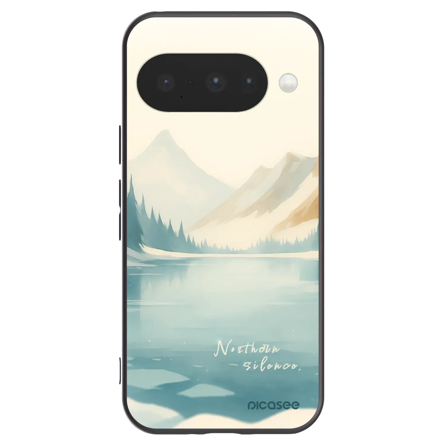 Picasee fekete szilikon tok az alábbi mobiltelefonokra Google Pixel 10 - NOTHERN SILENCE