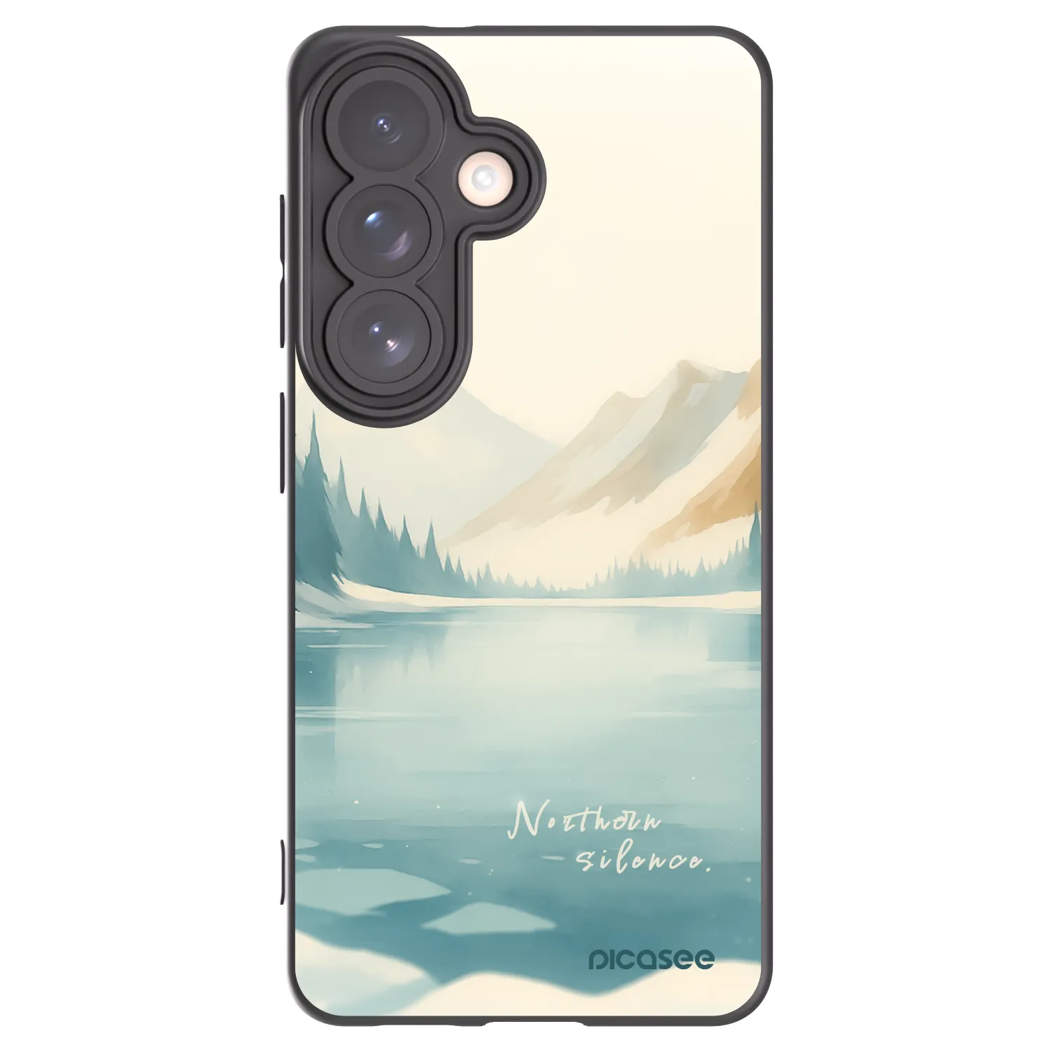 Picasee fekete szilikon tok az alábbi mobiltelefonokra Samsung Galaxy S26 - NOTHERN SILENCE