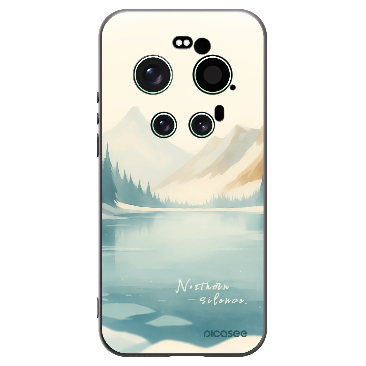 Picasee fekete szilikon tok az alábbi mobiltelefonokra Xiaomi 17 Ultra - NOTHERN SILENCE