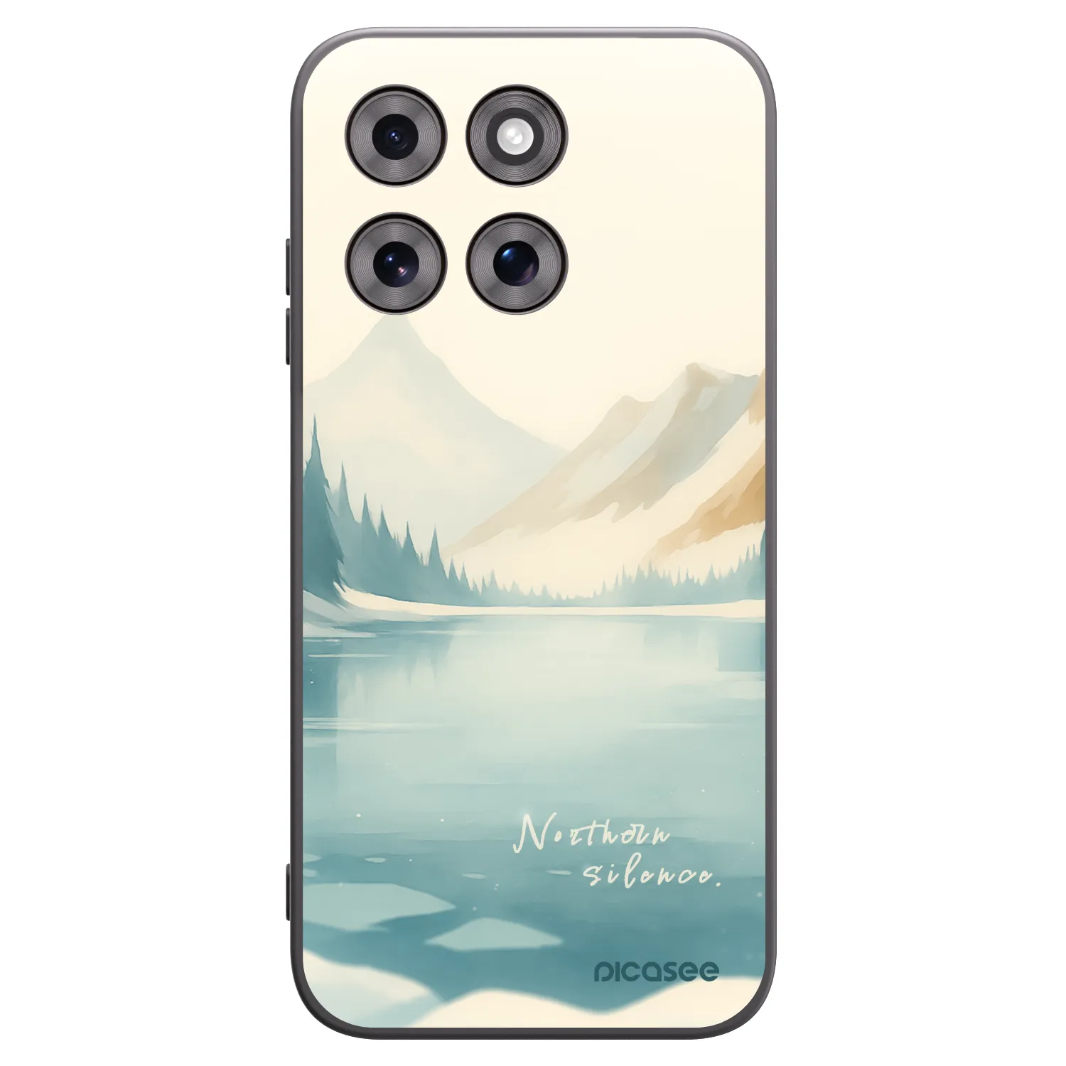 Picasee fekete szilikon tok az alábbi mobiltelefonokra Motorola Moto G77 - NOTHERN SILENCE