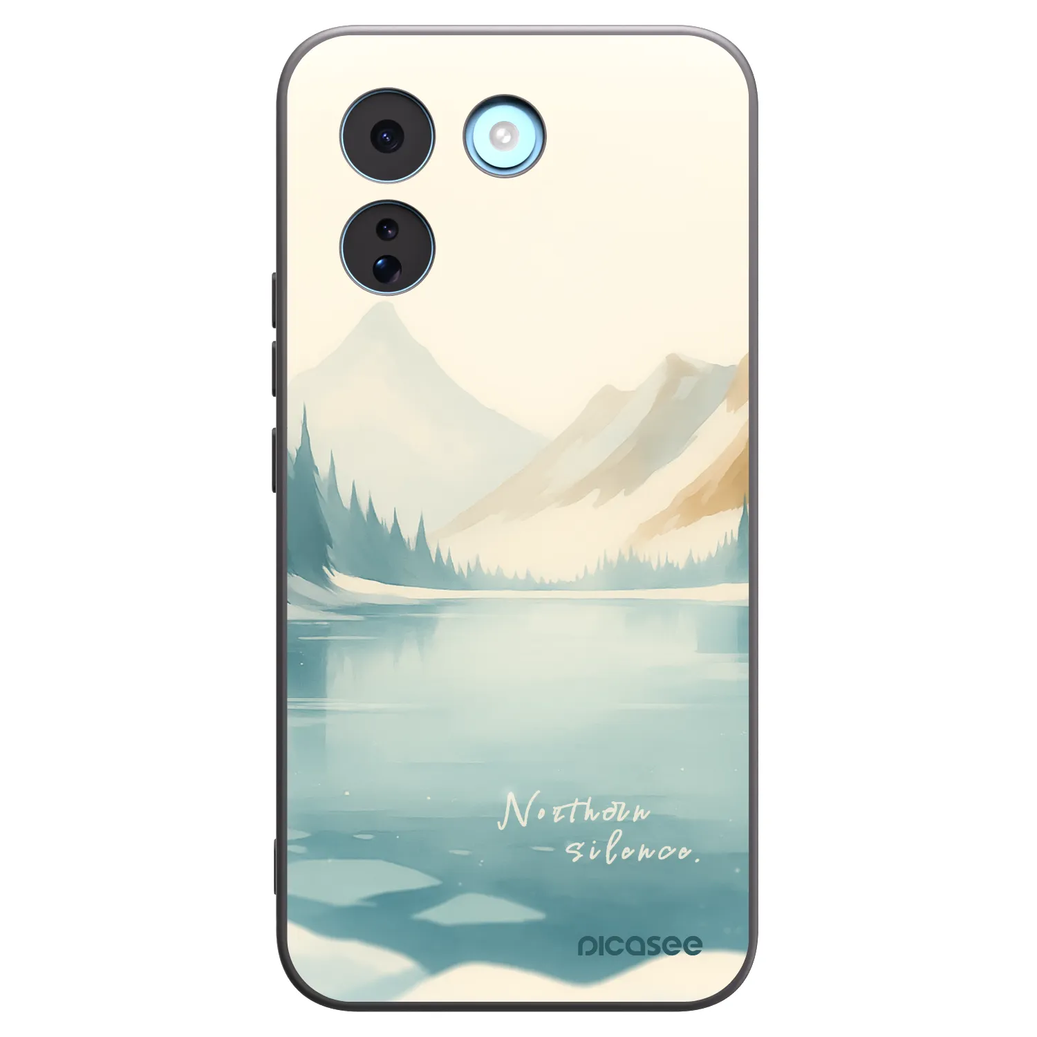 Picasee fekete szilikon tok az alábbi mobiltelefonokra Xiaomi Redmi Note 17 Pro MAX 5G - NOTHERN SILENCE