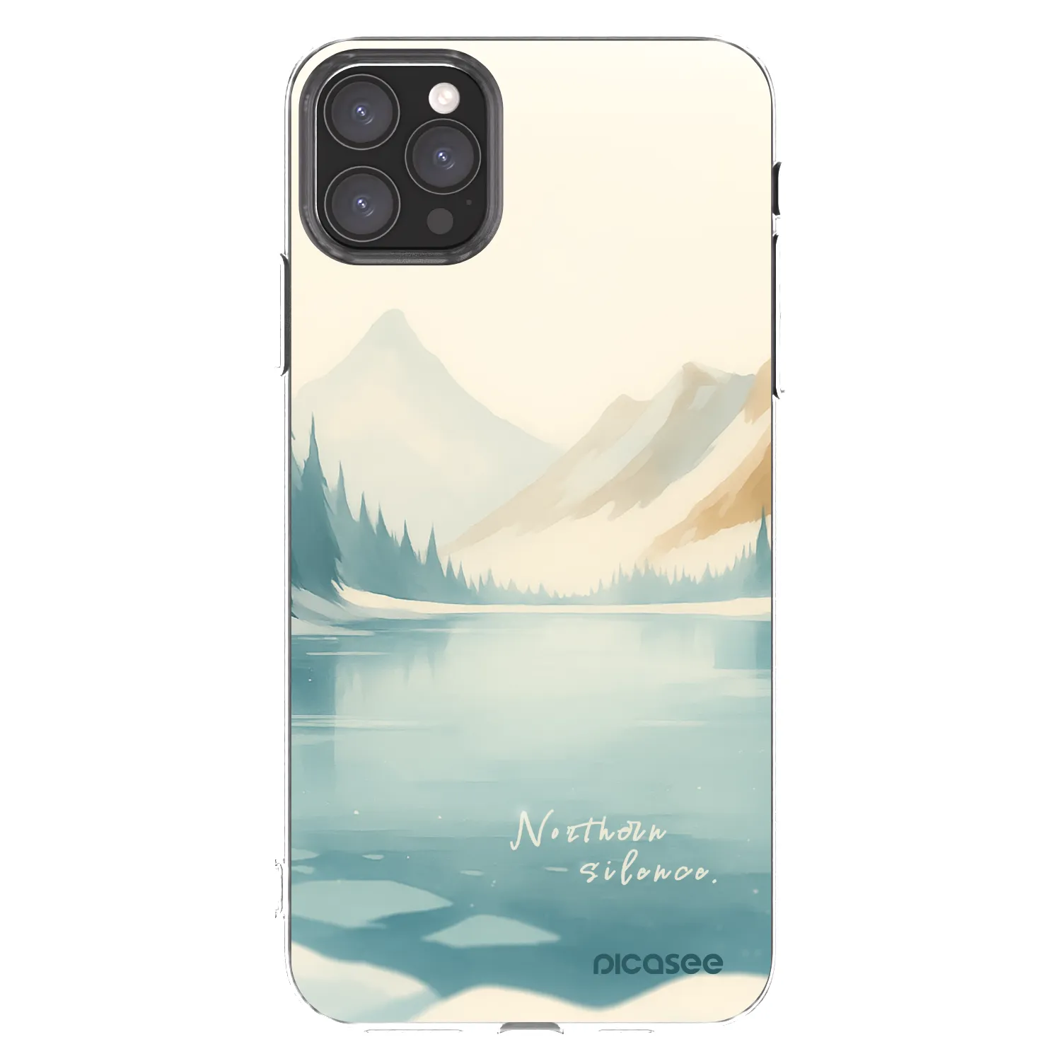 Picasee átlátszó szilikon tok az alábbi mobiltelefonokra Apple iPhone 11 Pro Max - NOTHERN SILENCE