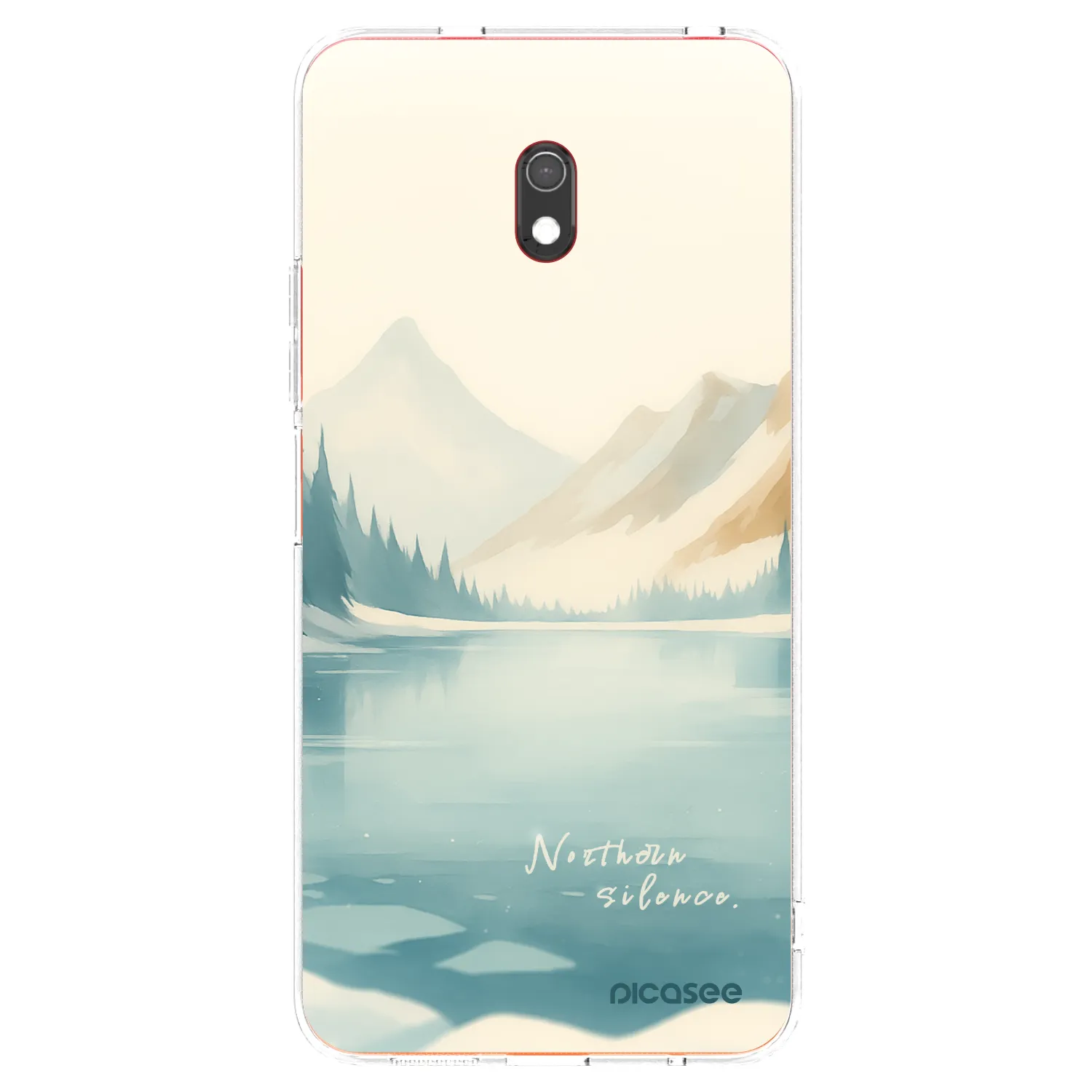 Picasee átlátszó szilikon tok az alábbi mobiltelefonokra Xiaomi Redmi 8A - NOTHERN SILENCE