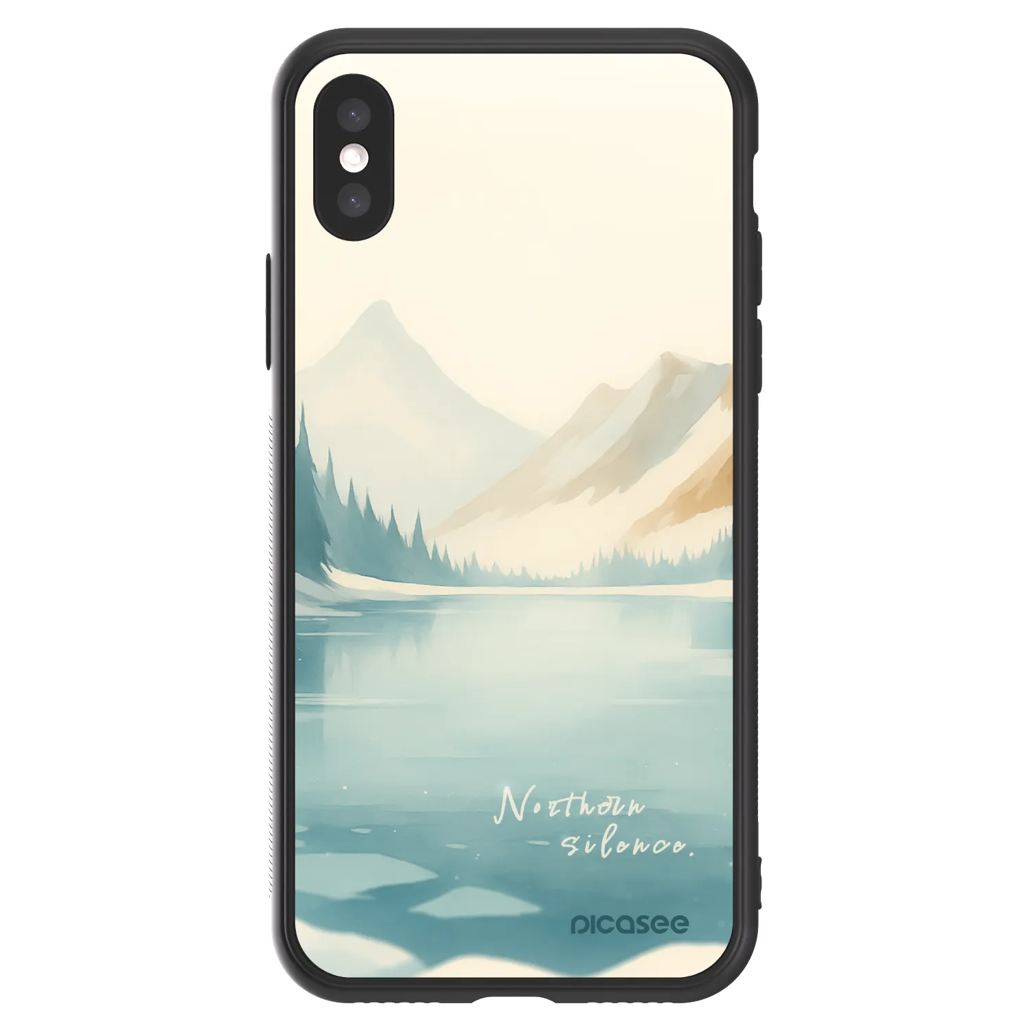 Picasee ULTIMATE CASE Apple iPhone X/XS - készülékre - NOTHERN SILENCE