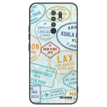 Picasee fekete szilikon tok az alábbi mobiltelefonokra Xiaomi Redmi 9 - PASSPORT EDITION