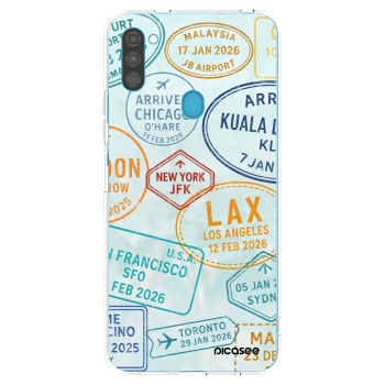 Picasee átlátszó szilikon tok az alábbi mobiltelefonokra Samsung Galaxy M11 - PASSPORT EDITION