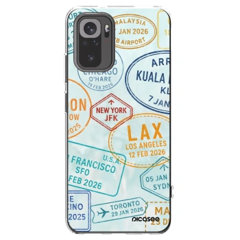 Picasee átlátszó szilikon tok az alábbi mobiltelefonokra Xiaomi Redmi Note 10 - PASSPORT EDITION