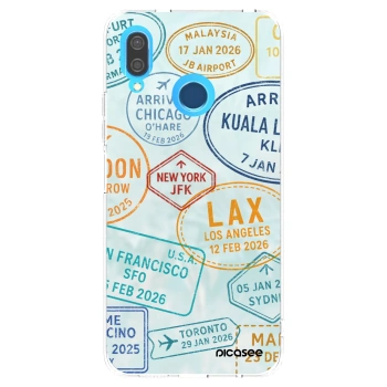 Picasee átlátszó szilikon tok az alábbi mobiltelefonokra Huawei P20 Lite - PASSPORT EDITION