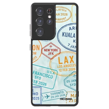 Szilikon tok erre a típusra Samsung Galaxy S21 Ultra 5G G998B - PASSPORT EDITION
