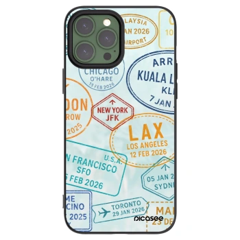 Picasee fekete szilikon tok az alábbi mobiltelefonokra Apple iPhone 13 Pro Max - PASSPORT EDITION