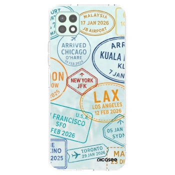Picasee átlátszó szilikon tok az alábbi mobiltelefonokra Samsung Galaxy A22 A226B 5G - PASSPORT EDITION