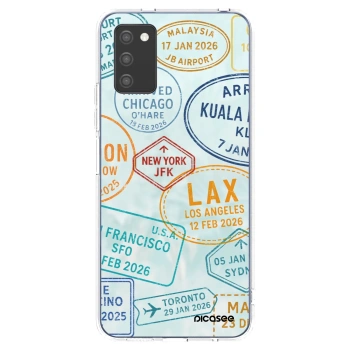 Picasee átlátszó szilikon tok az alábbi mobiltelefonokra Samsung Galaxy A02s A025G - PASSPORT EDITION