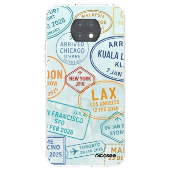 Picasee átlátszó szilikon tok az alábbi mobiltelefonokra Xiaomi Redmi Note 9T - PASSPORT EDITION